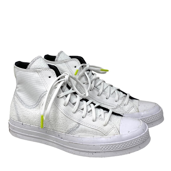 Converse Chuck 70 Shoes High Top Canvas White Women Size Sneakers Skate 172358C - Picture 2 of 11